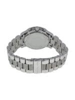 Marque: Michael Kors Modèle: Piste Boîtier: Diamètre : 38 mm Epaisseur : 13 mm Acier inoxydable Argent Cadran: Verre : Minéral Rose Bracelet: Largeur : 20 mm Acier inoxydable Argent Etanchéité: 100 m (10 ATM) Type de boucle: Boucle déployante Détails techniques: Dateur Chronomètre