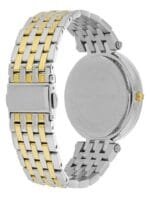 Marque: Michael Kors Modèle: Darci Boîtier: Diamètre : 39 mm Epaisseur : 7 mm Acier inoxydable Argent, doré Cadran: Verre : Minéral Argent Bracelet: Largeur : 19 mm Acier inoxydable Argent, doré Etanchéité: 50 m (5 ATM) Type de boucle: Boucle déployante Détails techniques: Dateur Chronomètre